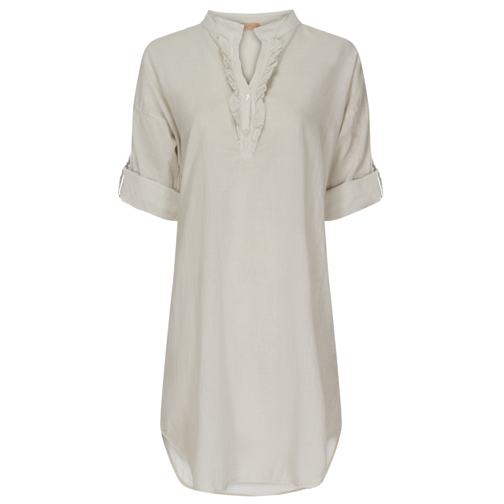 MARTA DU CHATEAU Marta du chateau Dame Tunika 3199 Restudsalg Beige