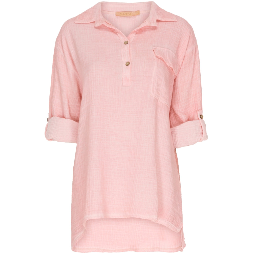 MARTA DU CHATEAU Marta du chateau dame bluse 4658 Restudsalg Rose Pink
