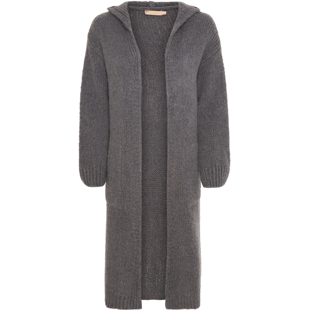 MARTA DU CHATEAU Marta du chateau dame cardigan 3179. Restudsalg Dark Grey