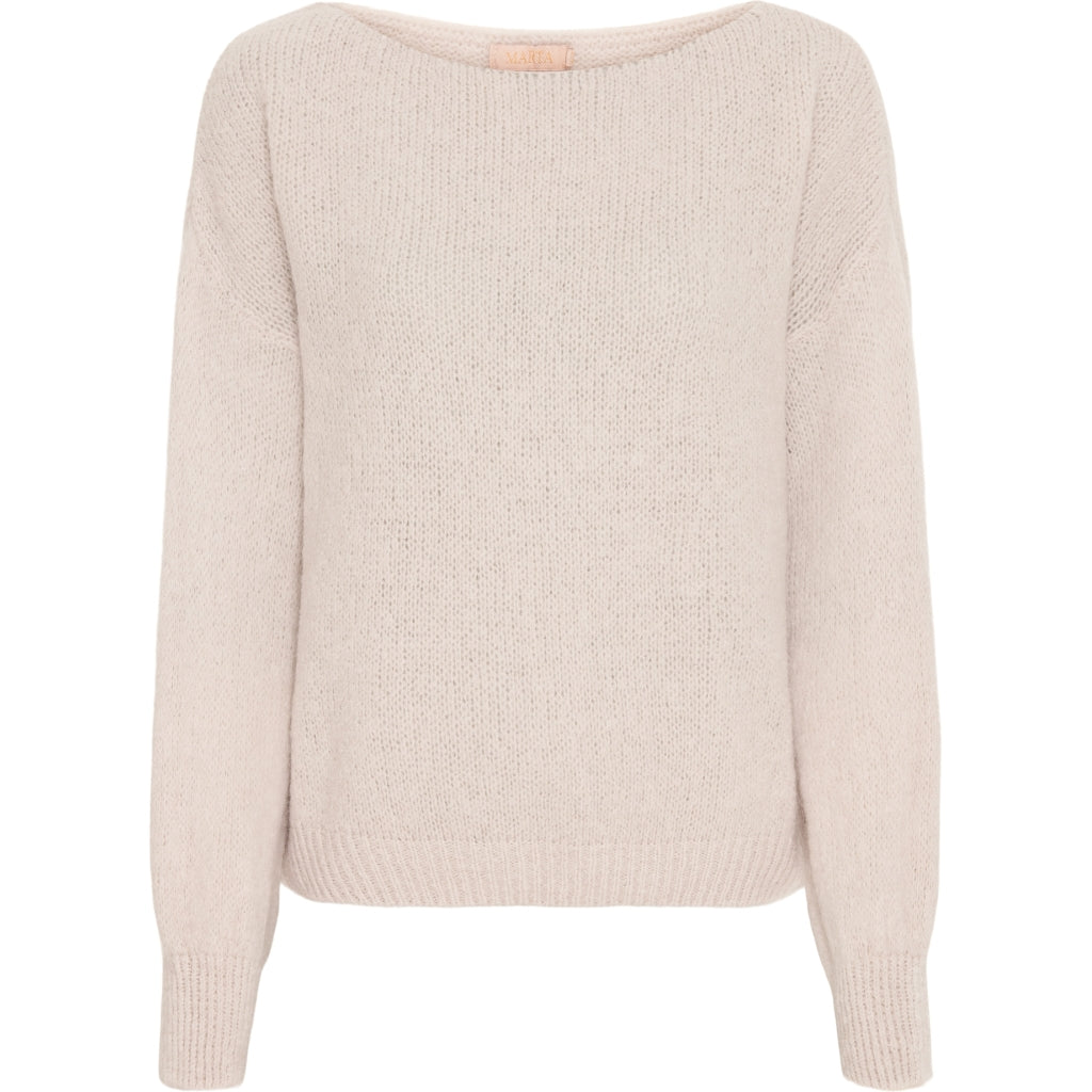 MARTA DU CHATEAU Marta du chateau dame strik 5102. Knit Off White