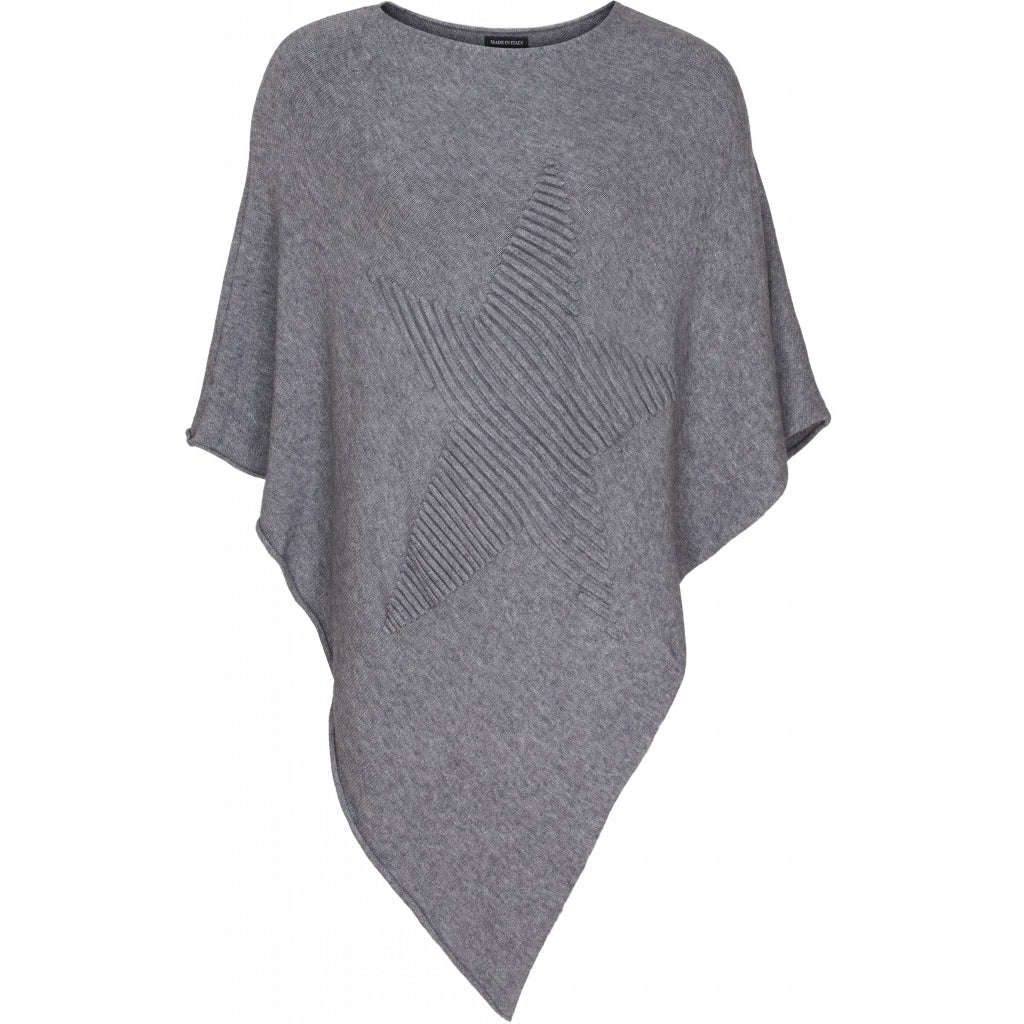 MARTA DU CHATEAU Marta du chateau dame strik poncho 2000 Knit Grey