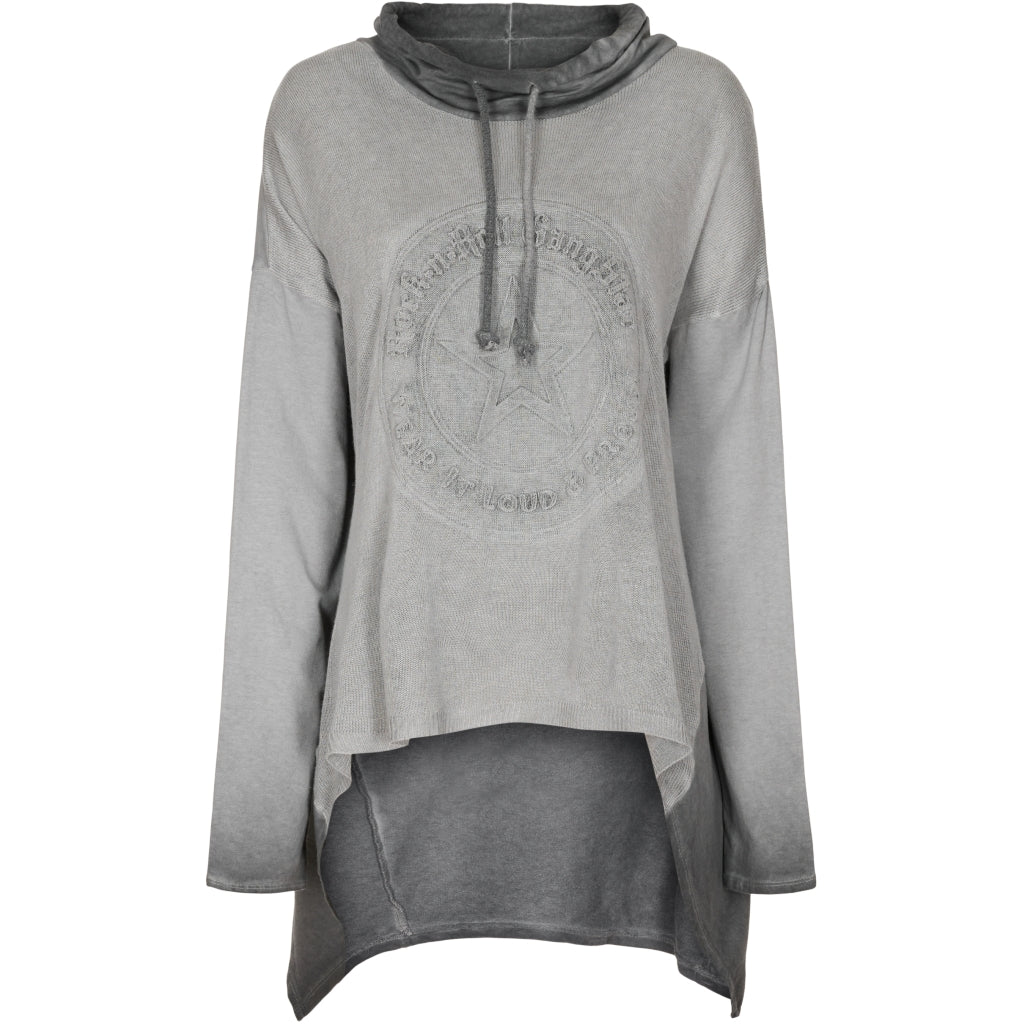 MARTA DU CHATEAU Marta du chateau dame sweatshirt 1752D Sweatshirt Medium grey