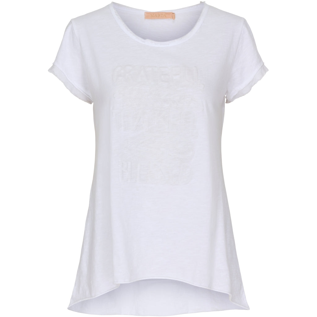MARTA DU CHATEAU Marta du chateau dame tee 8317 Restudsalg White
