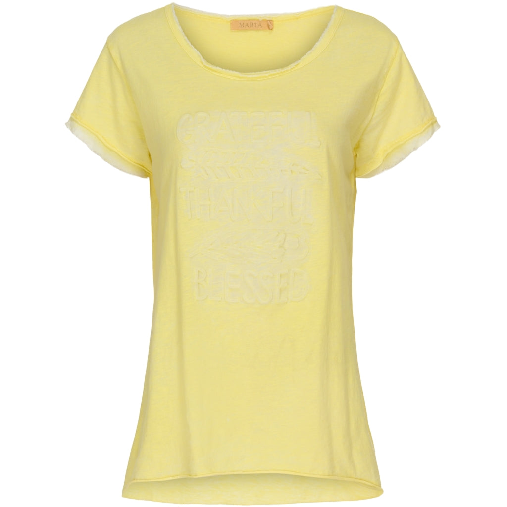 MARTA DU CHATEAU Marta du chateau dame tee 8317 Restudsalg Yellow