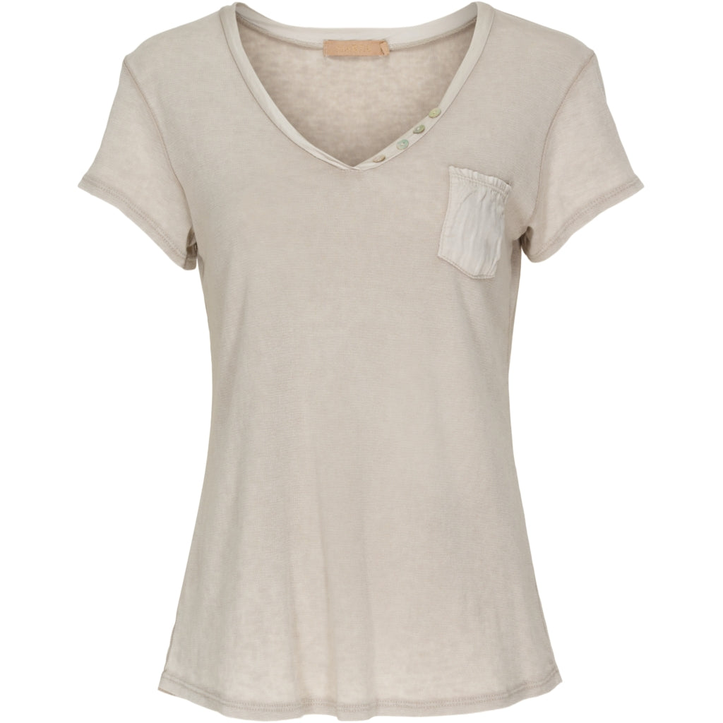 MARTA DU CHATEAU Marta du chateau dame tee 8325 Restudsalg Beige