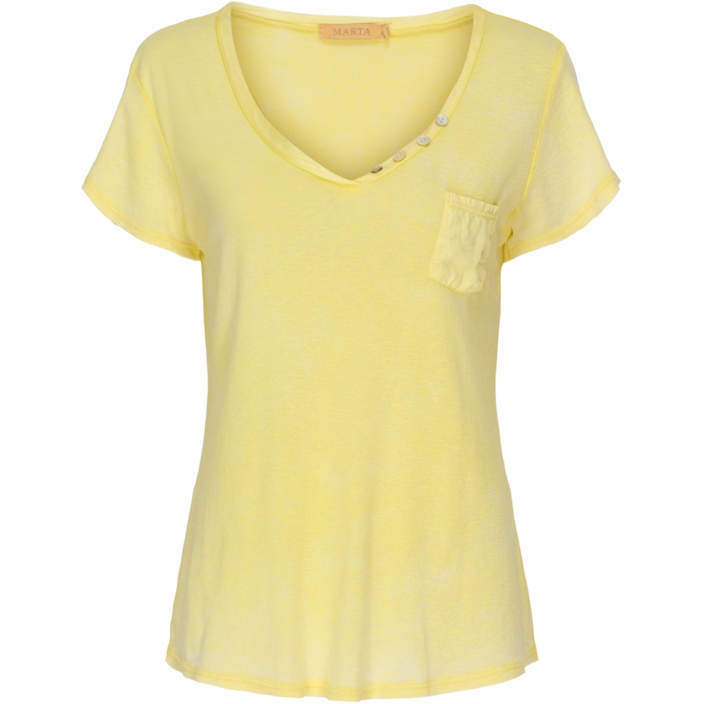 MARTA DU CHATEAU Marta du chateau dame tee 8325 Restudsalg Yellow