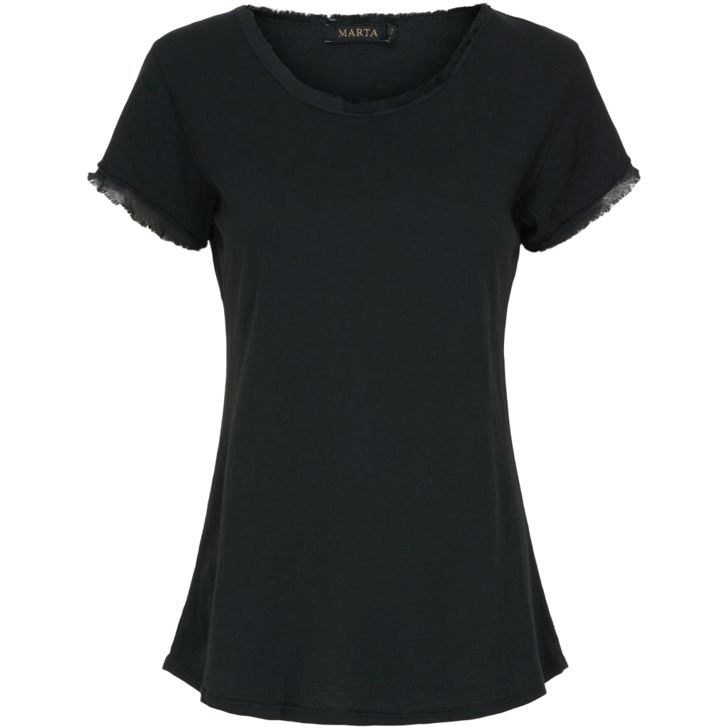 MARTA DU CHATEAU Marta du chateau dame tee 8847. Restudsalg Black