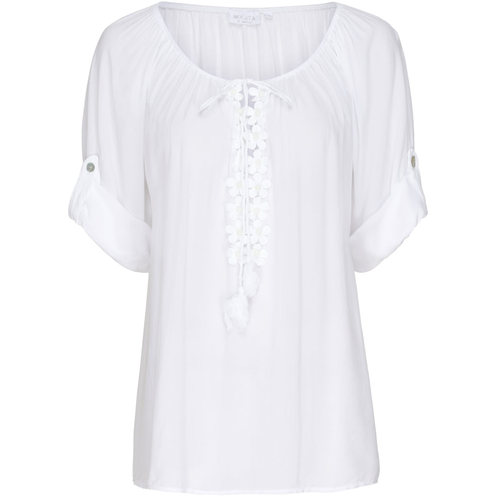 MARTA DU CHATEAU Marta du chateau dame top 4394. Diverse White