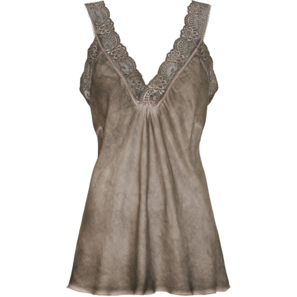 MARTA DU CHATEAU Marta du chateau dame top med blondekant 21336 Top Moro