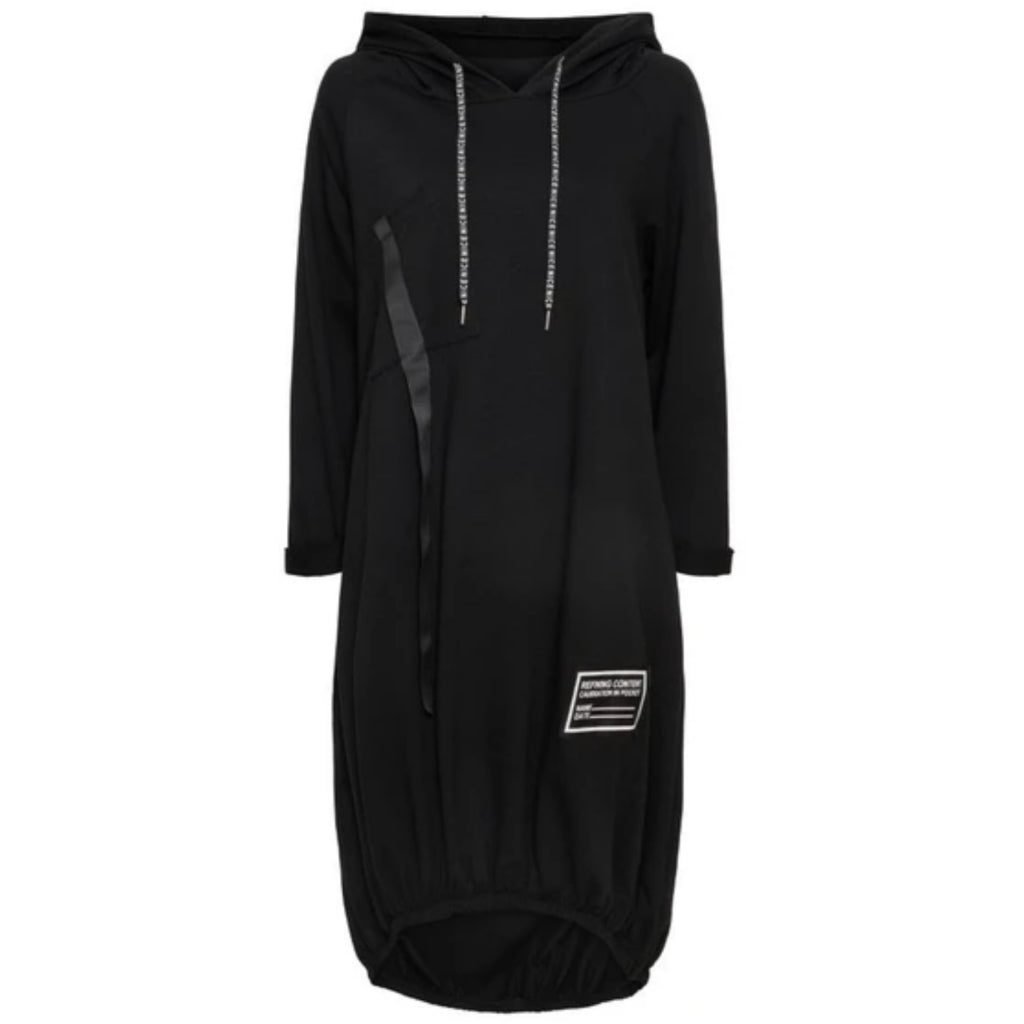 MARTA DU CHATEAU Marta kjole med hætte - 3766 Restudsalg Black