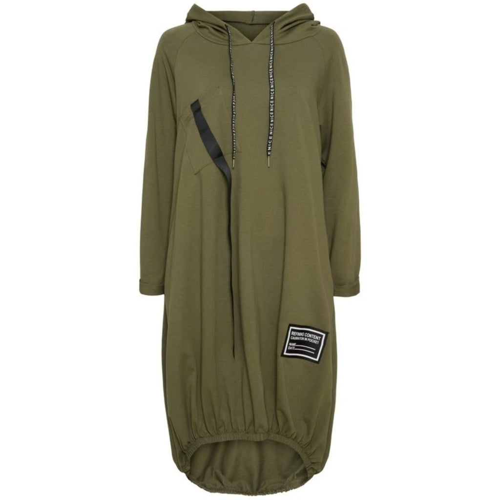 MARTA DU CHATEAU Marta kjole med hætte - 3766 Restudsalg Kaki