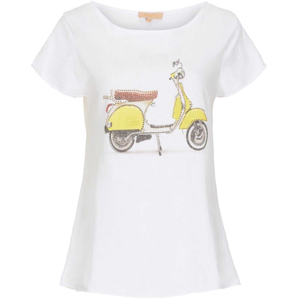 MARTA DU CHATEAU Marta tee 0301 Scooter Restudsalg Yellow