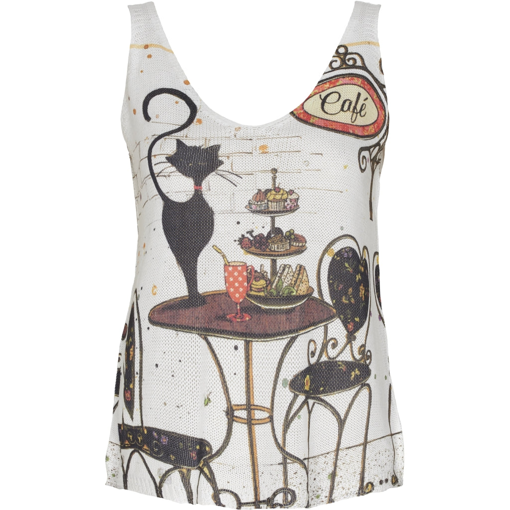 MARTA DU CHATEAU Multifarvet Top Restudsalg Multi color