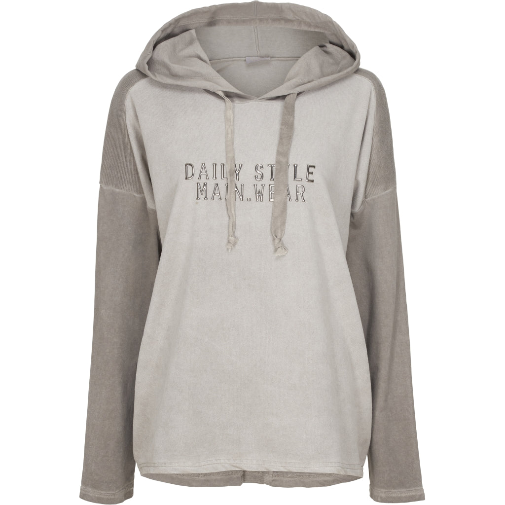 MARTA DU CHATEAU Sweatshirt med hætte Restudsalg Grey