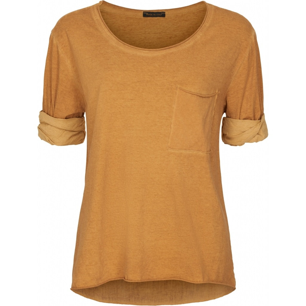 MARTA DU CHATEAU T-shirt med brystlomme Diverse Yellow
