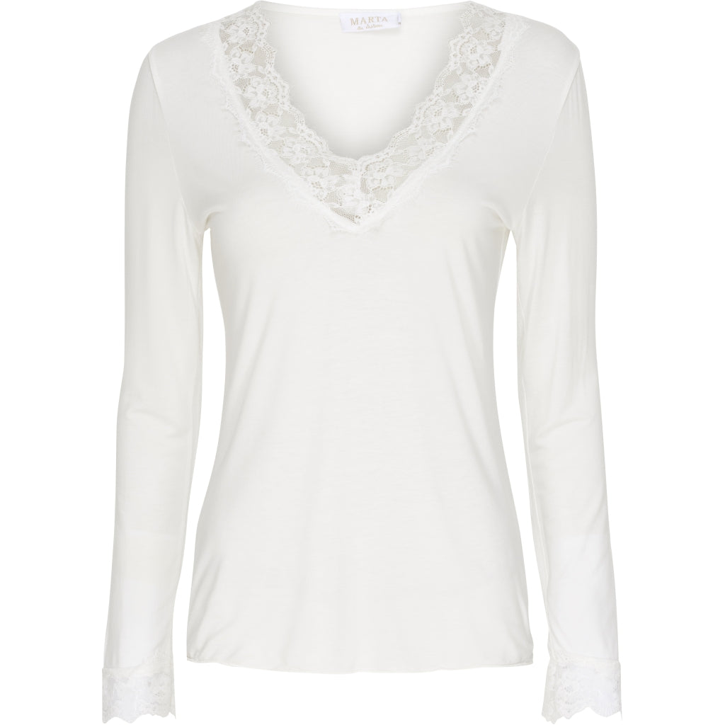 MARTA DU CHATEAU Top Restudsalg White