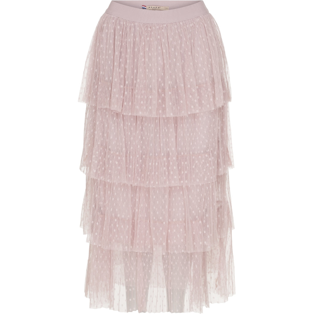 MARTA DU CHATEAU Tylnederdel med prikker Restudsalg Dark Pink