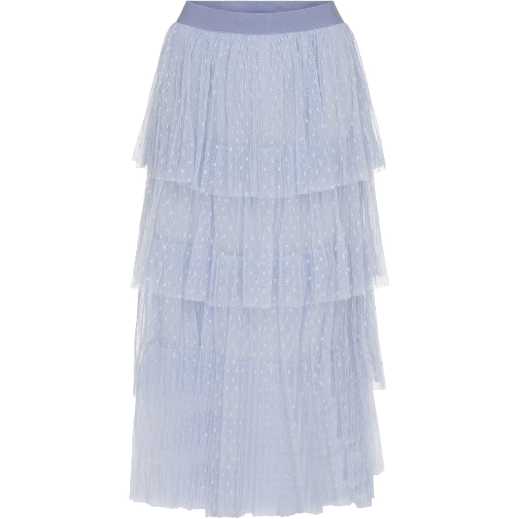 MARTA DU CHATEAU Tylnederdel med prikker Restudsalg Dust blue